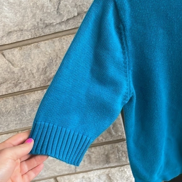 Westbound short sleeve mock neck sweater sz small - Picture 2 of 10